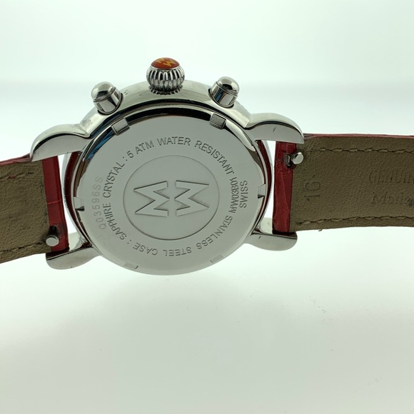 MICHELE CSK 33 DIAMOND BEZEL MOP CHRONOGRAPH WHITE main image 9